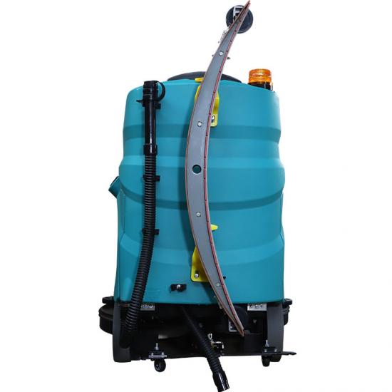 commercial industrial ride on floor scrubber cleaner