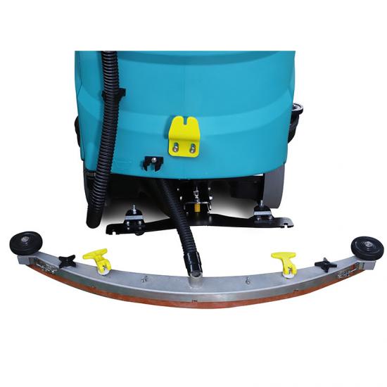 commercial industrial ride on floor scrubber cleaner