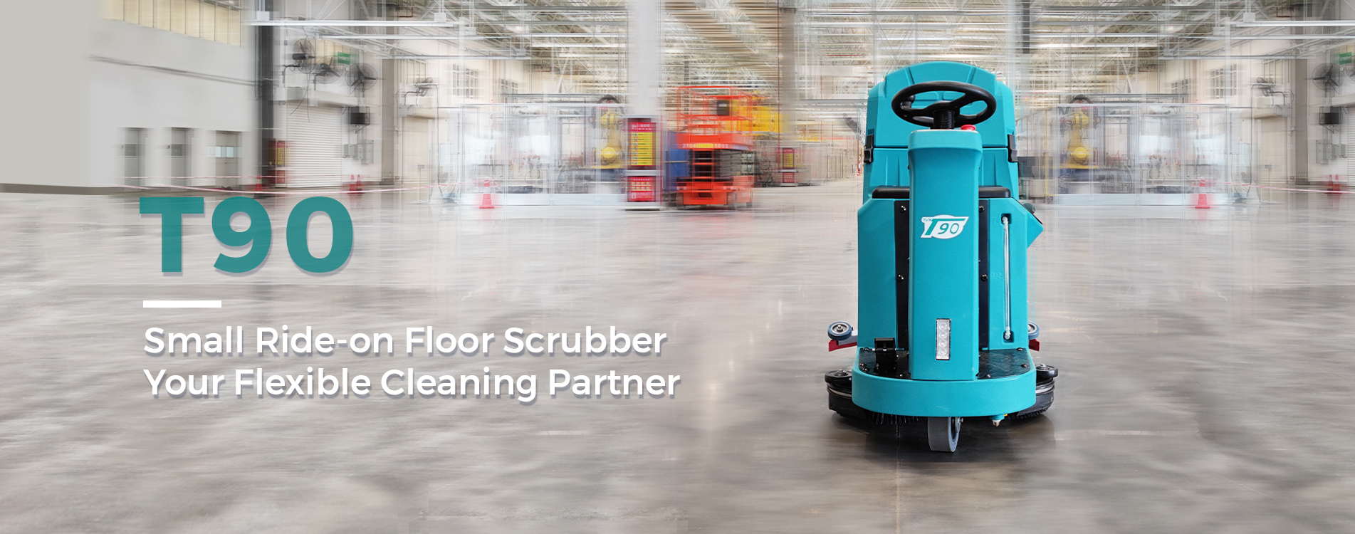 ride on floor scrubber dryer machine