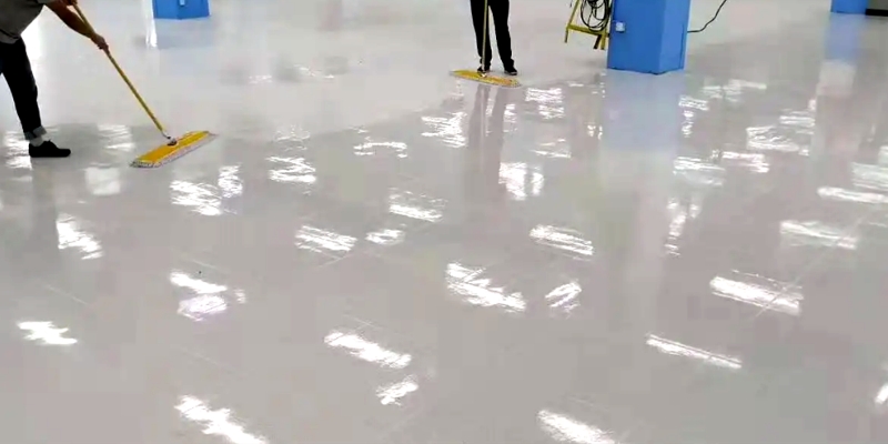 How to remove the old coatings and clean the floor